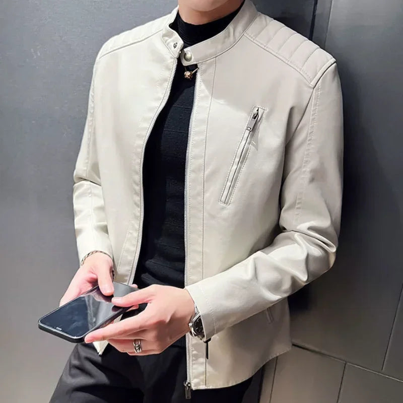 Adrien™ | Elegant lærjakke