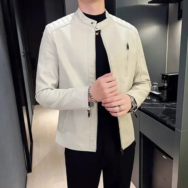 Adrien™ | Elegant lærjakke