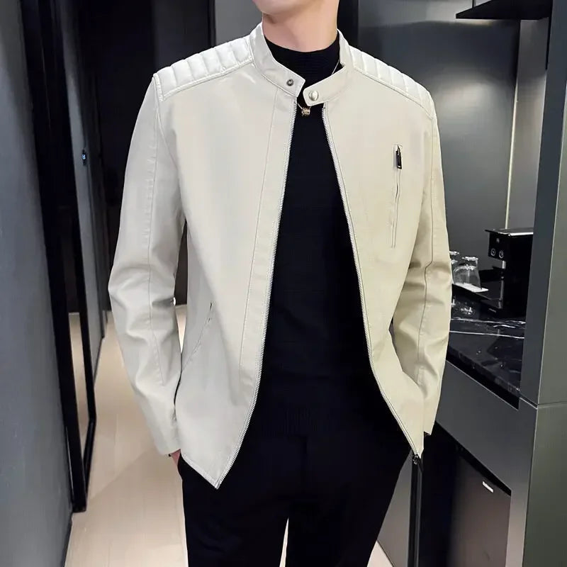 Adrien™ | Elegant lærjakke